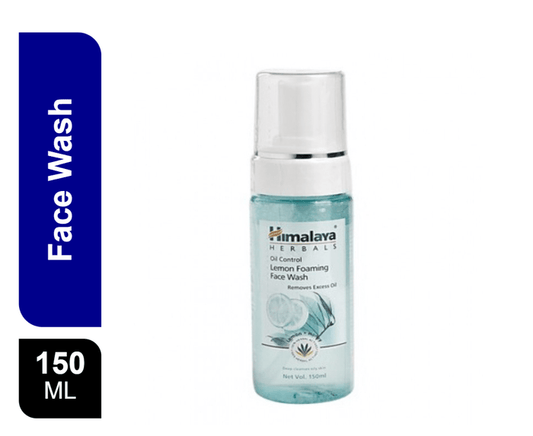 Himalaya Foaming Face Wash Oil Control Lemon 150 ml - Makkah Pharmacy