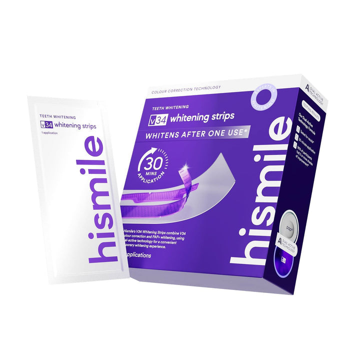 Hismile V34 Teeth Whitening Strips (14 Pack)