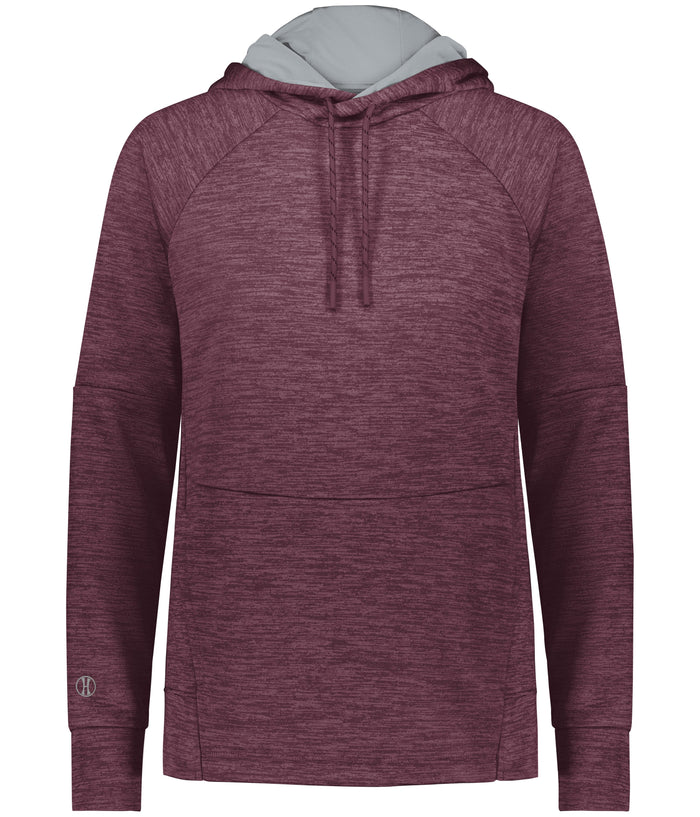 Maroon Heather/Silver / S