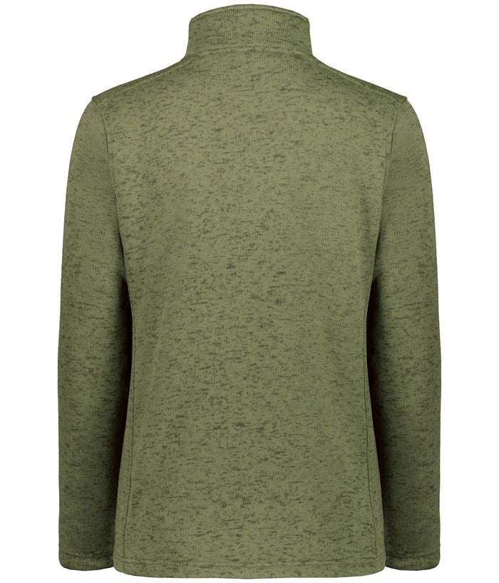 no-logo Holloway Ladies Alpine Sweater Fleece 1/4 Zip Pullover-Holloway-Thread Logic
