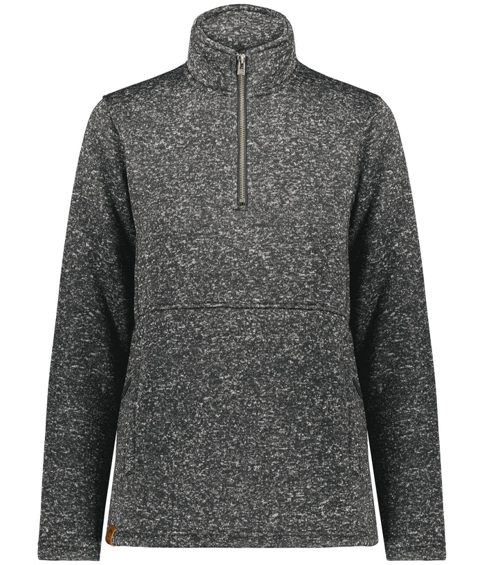 Holloway Women's Alpine Sweater Fleece 1/4 Zip Pullover