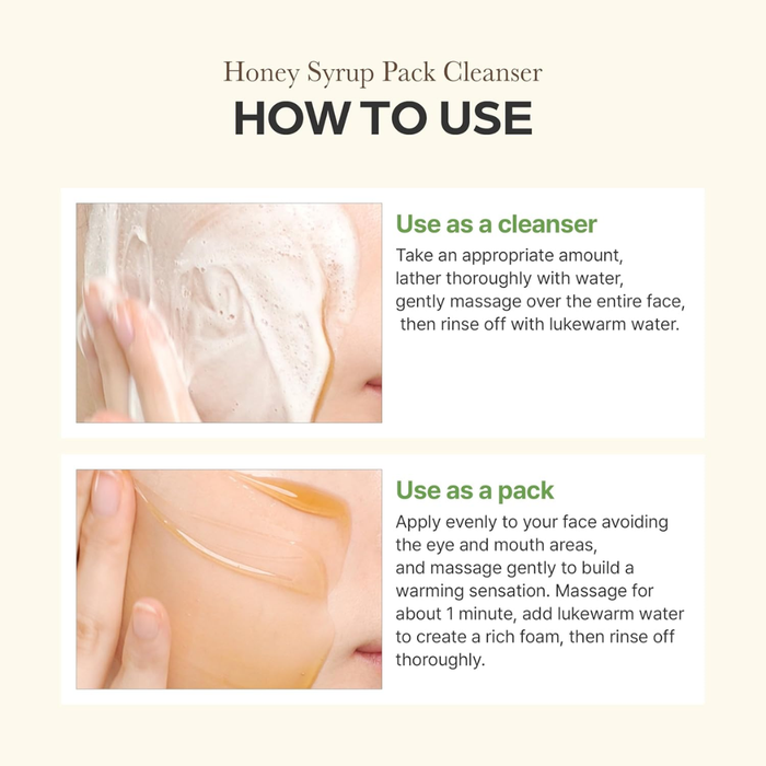 I'm From Honey Syrup Pack Cleanser Nudie Glow Australia