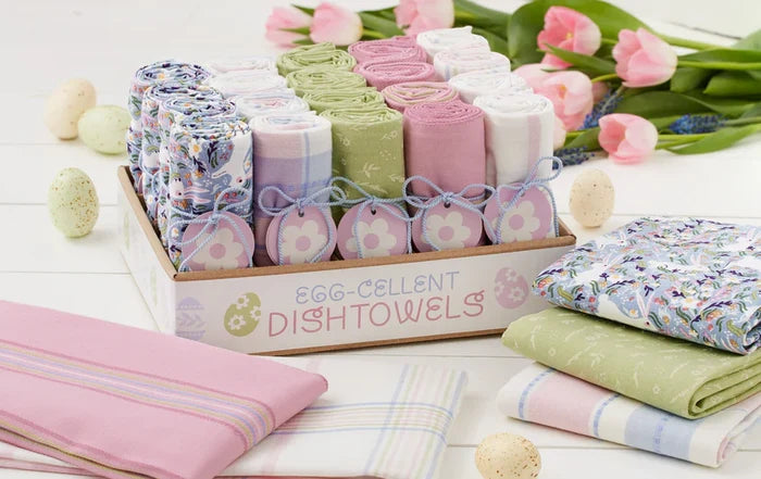 Hoppy Easter Assorted Dishtowels
