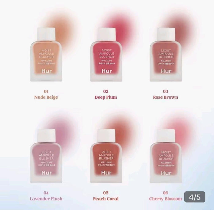 House of Hur Moist Ampoule Blusher 20ml 10 Grape Heat