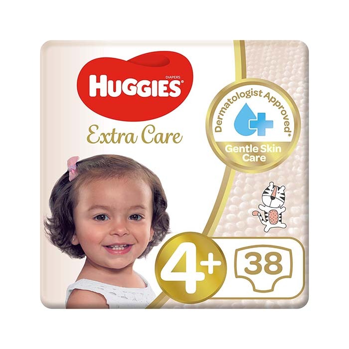 Huggies Superflex Extra Care Economy Size 4+ 38's Huggies