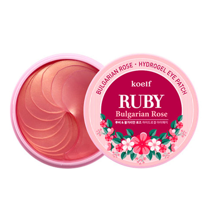 KOELF Hydrogel Eye Patch RUBY & BULGARIAN ROSE Nudie Glow Australia