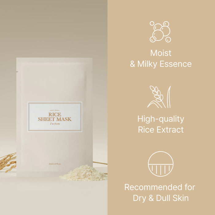 I'm From Rice Sheet Mask Pack of 5