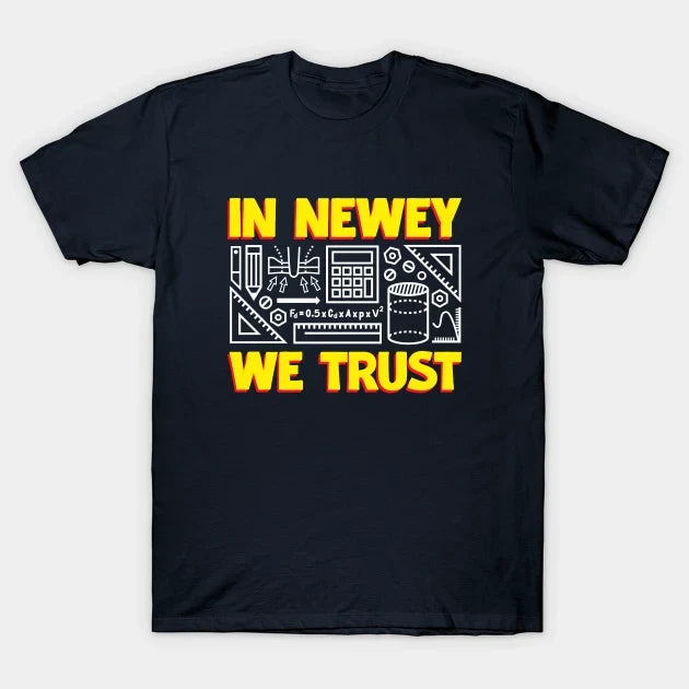 In Newey We Trust' F1 Design T-Shirt