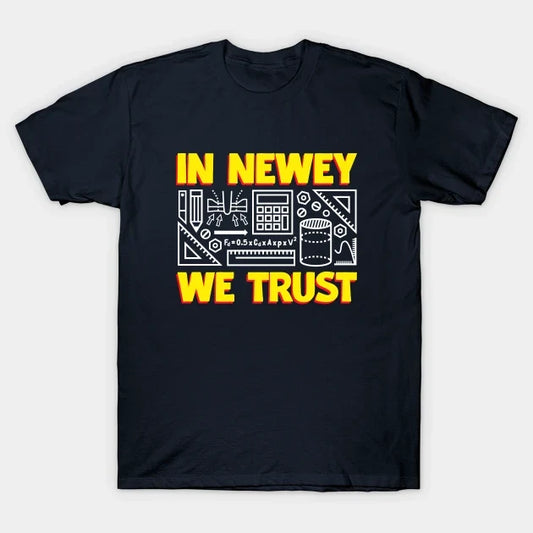 In Newey We Trust' F1 Design T-Shirt