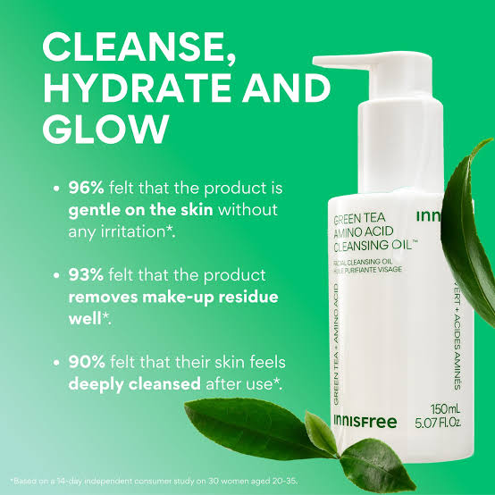 Innisfree Green Tea Amino Hydrating Cleansing Oil 150ml