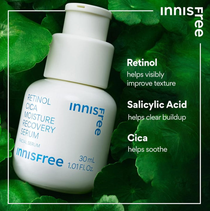 Innisfree Retinol Cica Moisture Recovery Serum 30ml / 1.01 fl. oz.