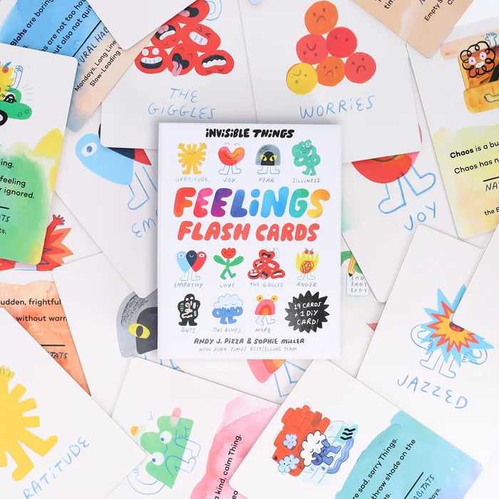 Invisible Things Feelings Flash Cards
