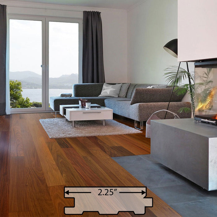 Ipe (Brazilian Walnut) Solid Flooring 0.75″ x 2.25″ Unfinished, $4.67/sqft - Advantage Lumber