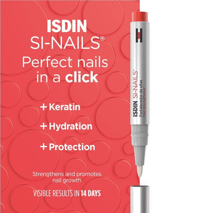 Isdin Si-Nails Strengthener & Moisturizer with Hyaluronic Acid, 2.5ml - Makkah Pharmacy