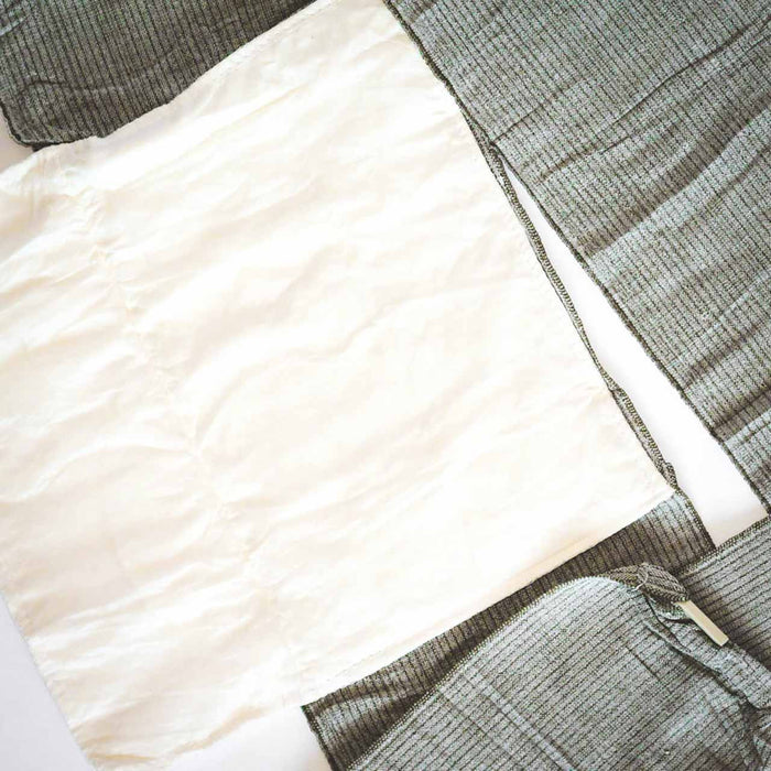 Israeli Abdominal Emergency Bandage, Green, 8" Wide with 12"X12" Pad & Pressure Bar by PerSys Medical  rolled out