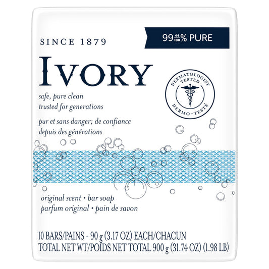Ivory Bath Soap Original 3pk
