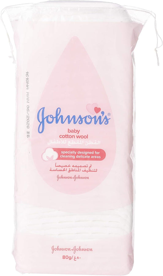 J&J COTTON WOOL 80GM - Makkah Pharmacy