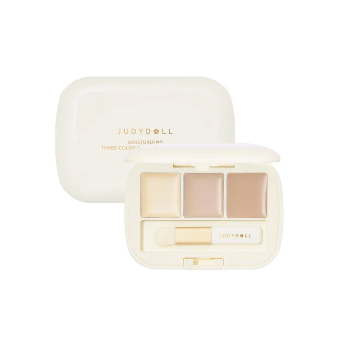 Judydoll Three-Color Concealer Palette#02
