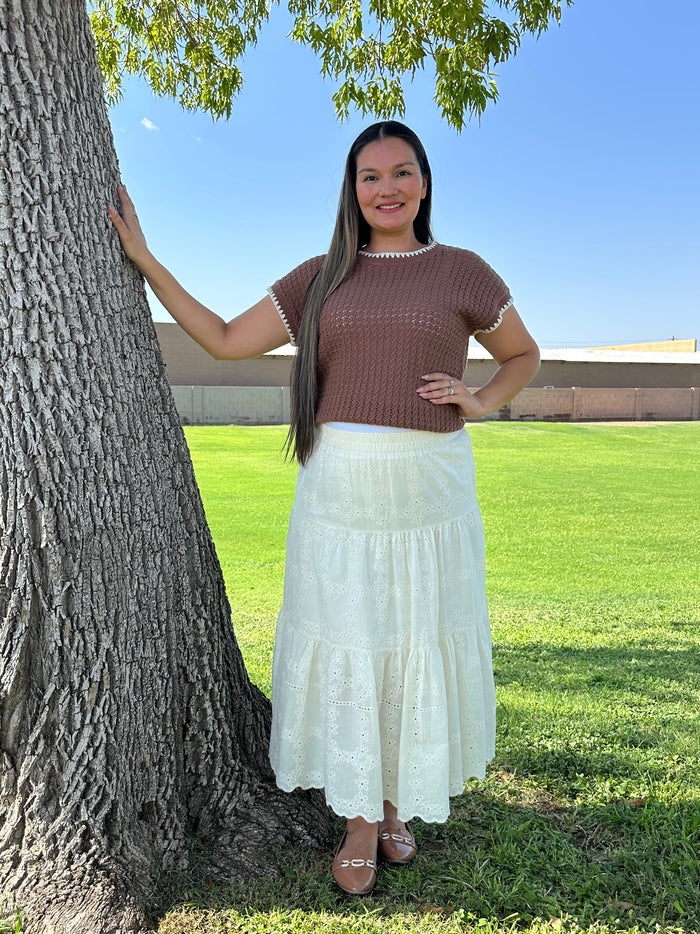 Karen Boho Maxi Skirt