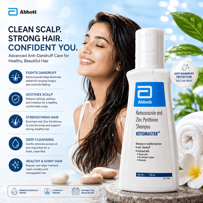 Ketomaster Shampoo 100ml - Cosmosentials