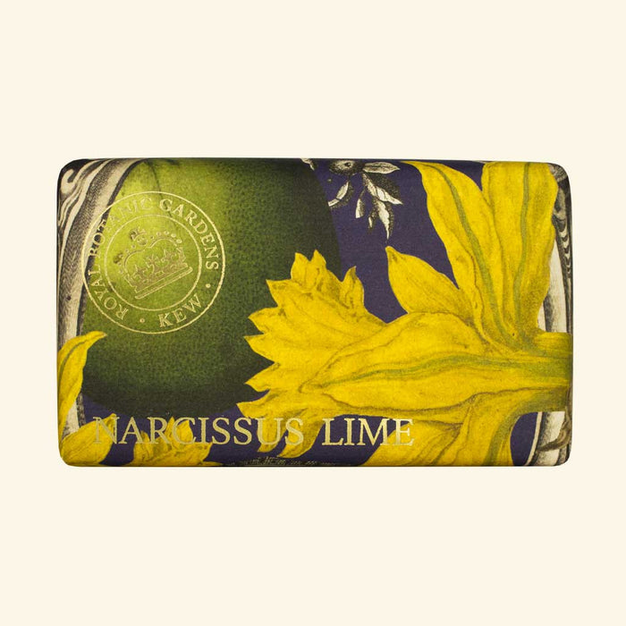 Kew Gardens Narcissus Lime Soap - Precious Sparkle