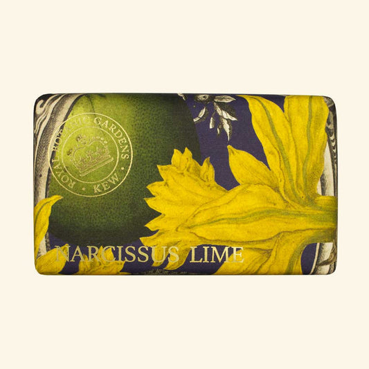 Kew Gardens Narcissus Lime Soap - Precious Sparkle