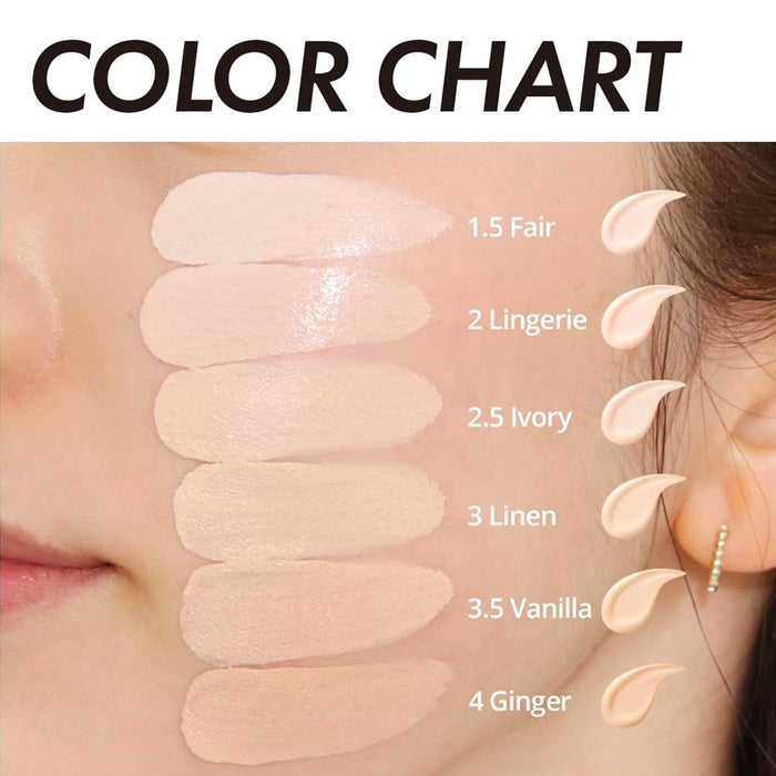CLIO Kill Cover Glow Fitting Cushion Set (+Refill) Nudie Glow Australia