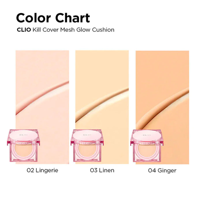 CLIO Kill Cover Mesh Glow Cushion Mini Nudie Glow Australia