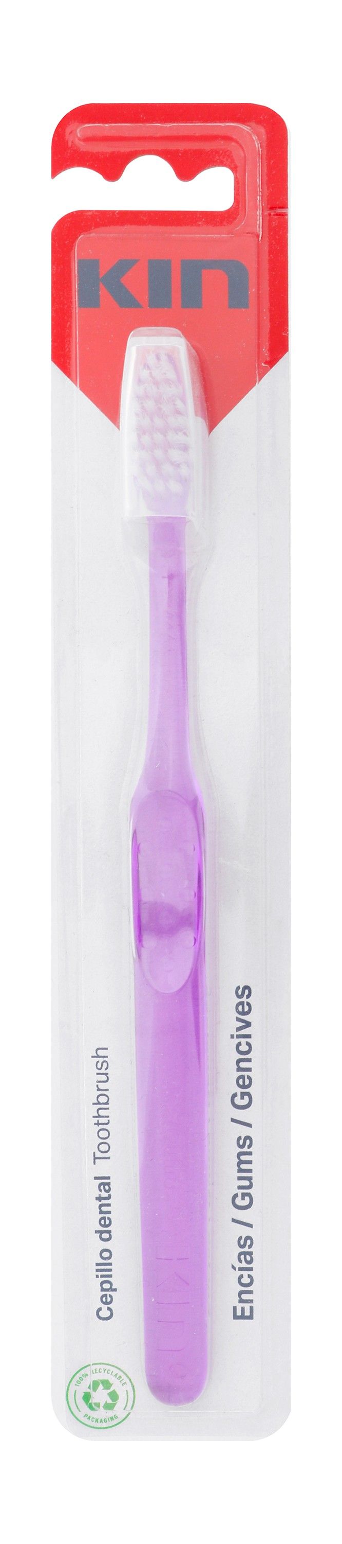 Kin Purple Gum Toothbrush, 1 Piece - Makkah Pharmacy