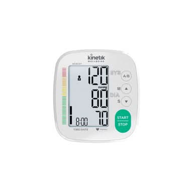 Kinetik Wellbeing Advanced Blood Pressure Monitor With XL Cuff (TMB-2287-K)