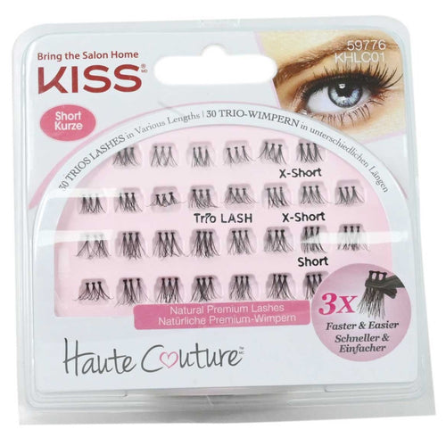 Kiss Haute Conture Trio Lash Short Combo Khlc01