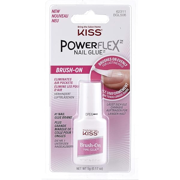 Kiss Powerflex Brush-On Nail Glue Bgl506C