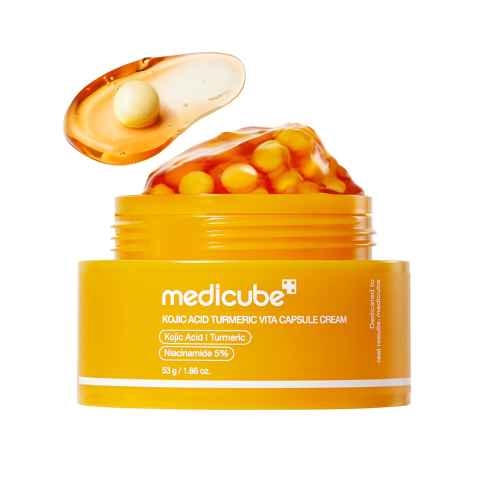 Medicube Kojic Acid Turmeric Vita Capsule Cream Nudie Glow Australia