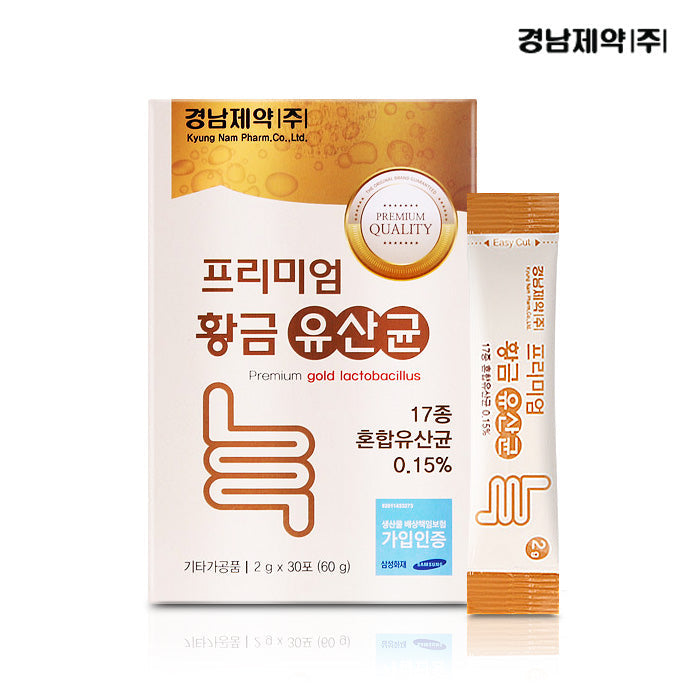 Kyung Nam Pharm Premium Gold Lactobacillus 30 PK