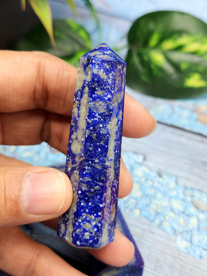 Lapis Lazuli Point - Unveiling Ancient Wisdom and Inner Clarity | ONE PIECE ONLY - Shwasam