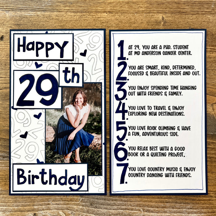 List Builder - Christine Small Numbers - Solid 3x4 Stamp Set - RETIRED