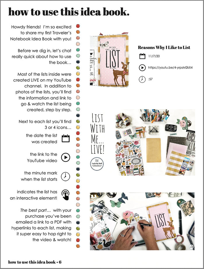 Listing With Layle Idea Book: Volume 1 - 2020-2022