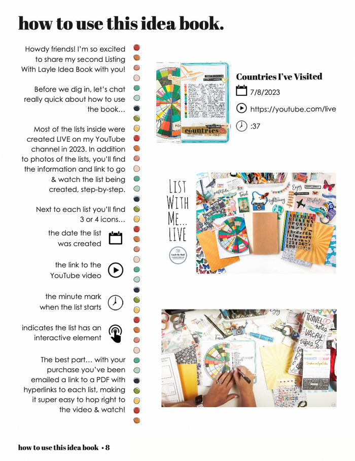 Listing With Layle Idea Book:  Volume 2 - 2023