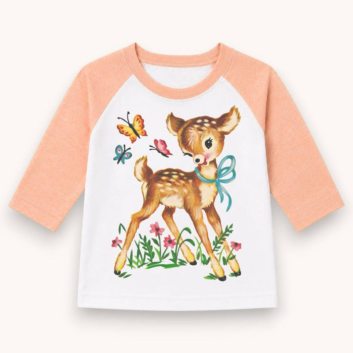 Little Doe Raglan Tee