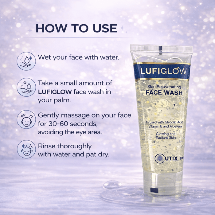 Lufiglow Skin Rejuventating face wash - Cosmosentials