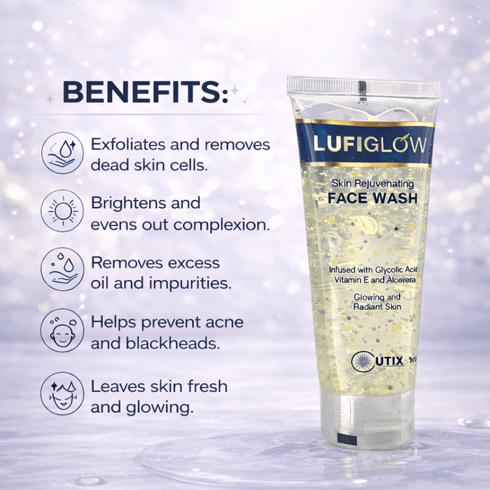 Lufiglow Skin Rejuventating face wash - Cosmosentials