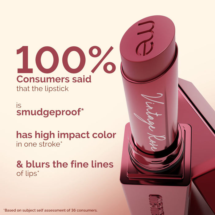 Luxe Matte Long Stay Lipstick with Passion Fruit Oil & Vitamin E -2g | Vintage Rose