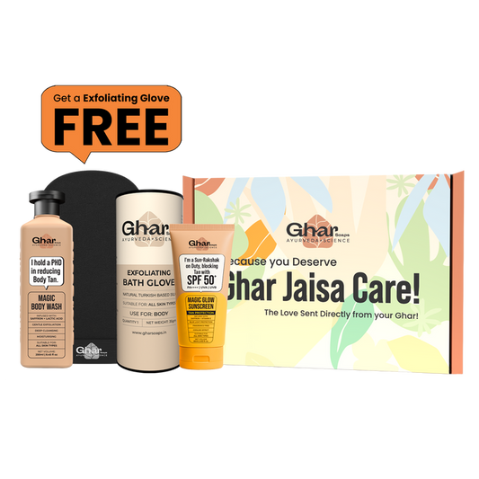 Magic Body wash + Black Gloves + Sunscreen 60ml