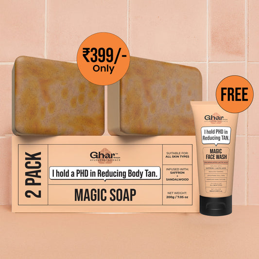 Magic Soap + Face wash + Magic Cream Combo