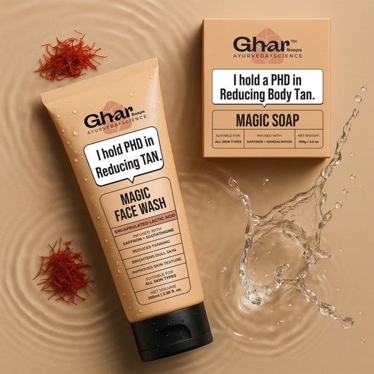 Magic Soap + Face Wash + Magic Gel Combo To Reduce Tan