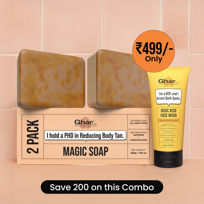 Magic Soap + Kojic Face Wash + Magic Cream Combo