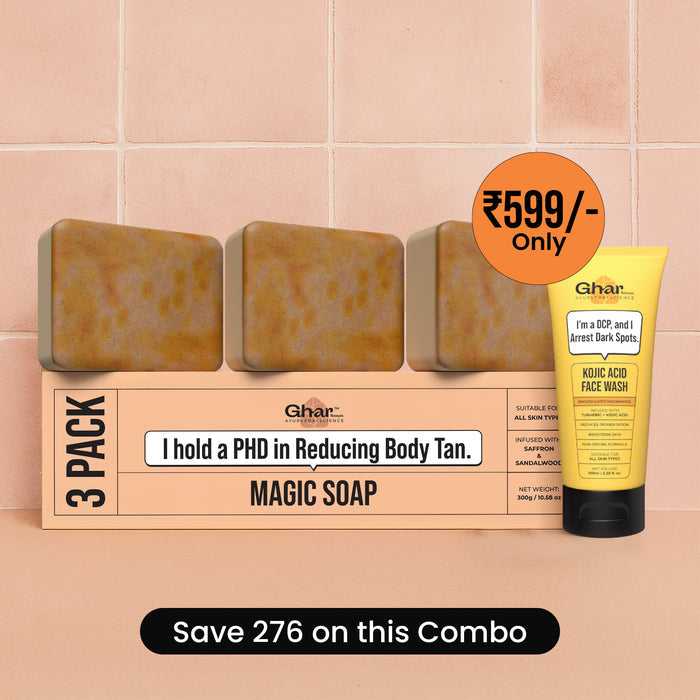 Magic Soap + Kojic Face Wash + Magic Cream Combo