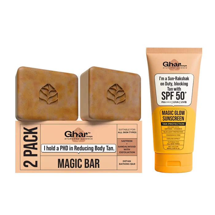 Magic Soap + Sunscreen + Magic Face Wash Combo