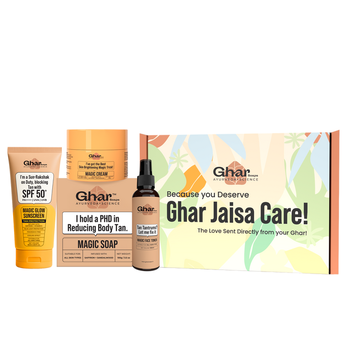 Magic Soap+ Toner+ Cream + Sunscreen