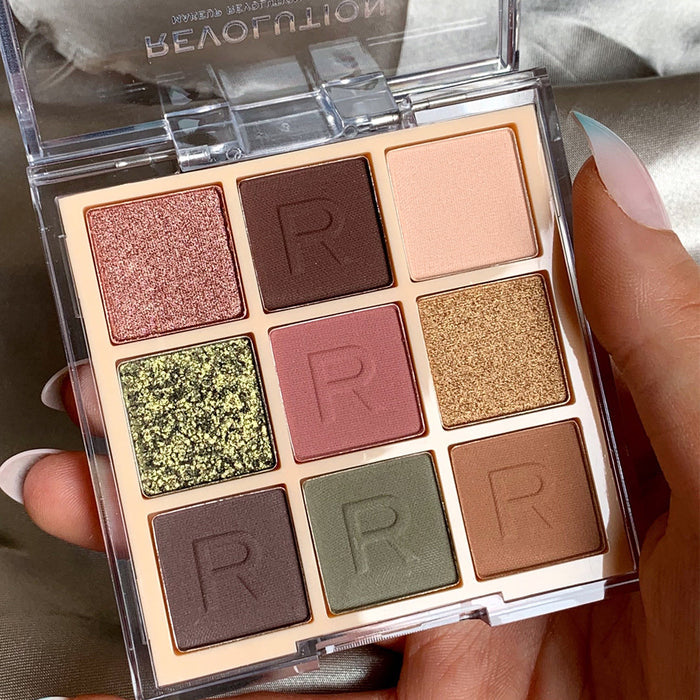 Makeup Revolution Ultimate Desire Shadow Palette Stripped Khaki